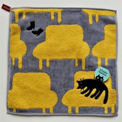 Mini serviette chat canapé...