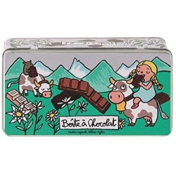 Boîte à chocolat Alpes